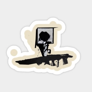 Boxing Black Sticker